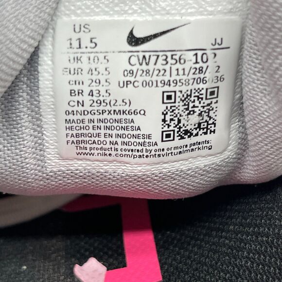 Nike Air Zoom Pegasus 34 Shoes Womens 11 White Running Comfort Walking Sneakers - Picture 8 of 8